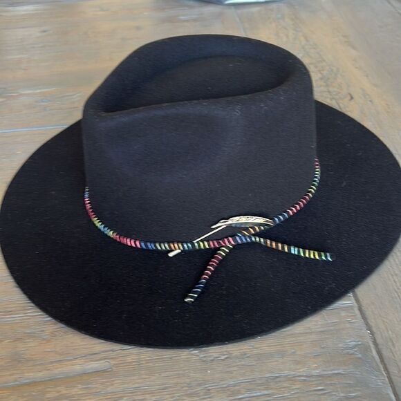 Free People Faith Feather Felt Hat - Picture 3 of 5